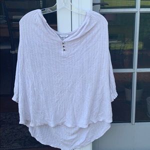 Quarter sleeve shirt